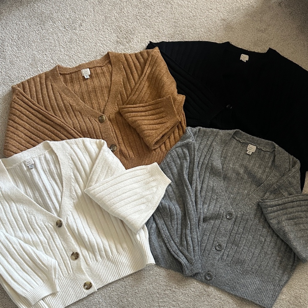 Bundle (4) Cardigans